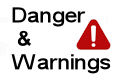 West Sydney Danger and Warnings